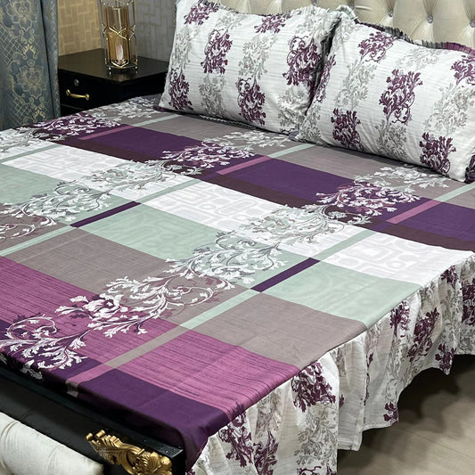 Cindle Frill Bedsheet Set 3pcs