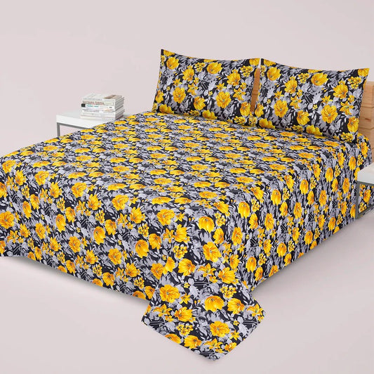 Yemo Bedsheet Set 3pcs