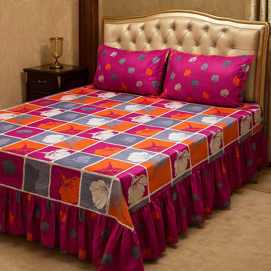 Asep Frill Bedsheet Set 3pcs