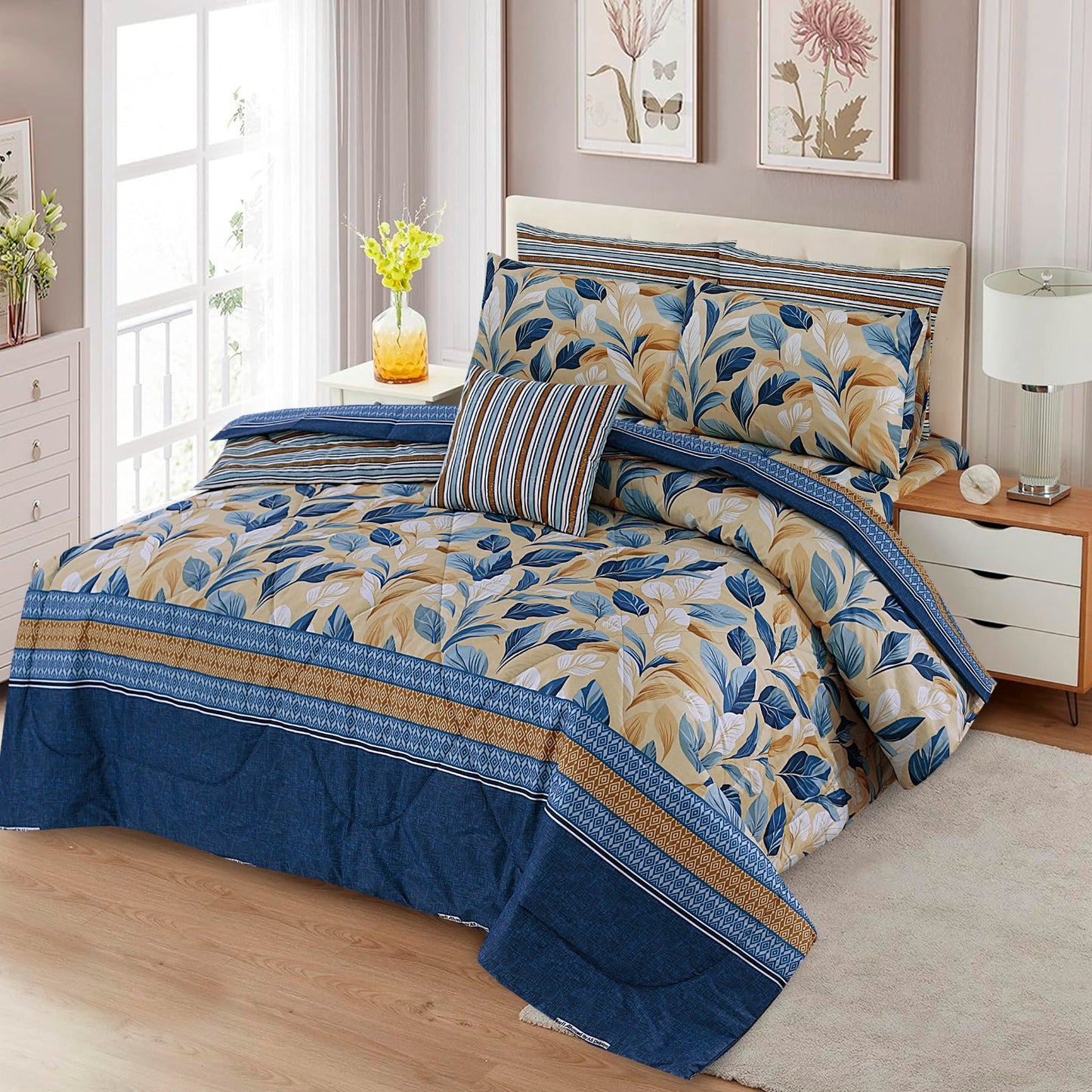 Alba Comforter Set 7pcs