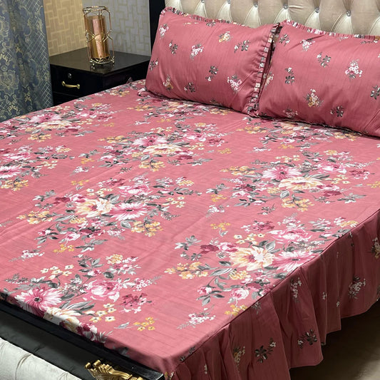 Kewan Frill Bedsheet Set 3pcs