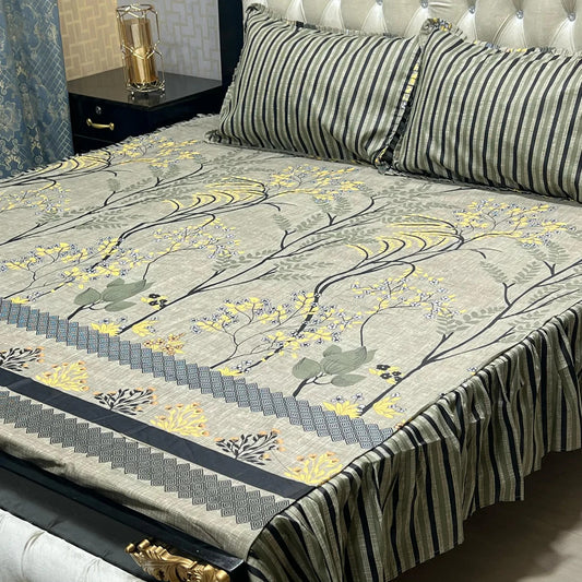 Regen Frill Bedsheet Set 3pcs