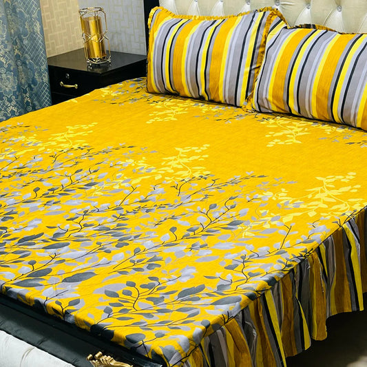 Wery Frill Bedsheet Set 3pcs