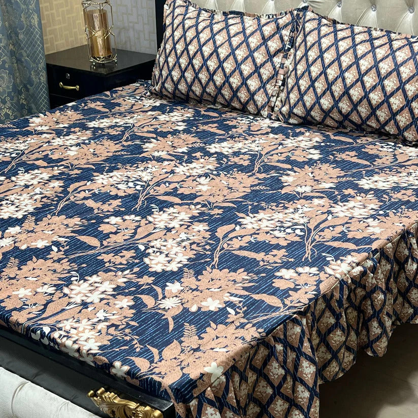 Leej Frill Bedsheet Set 3pcs