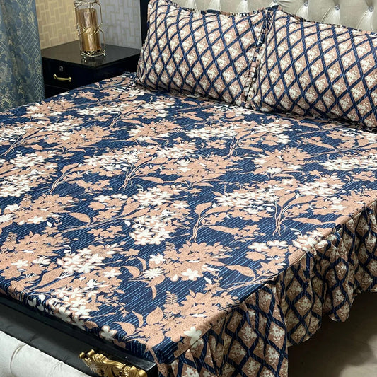 Leej Frill Bedsheet Set 3pcs