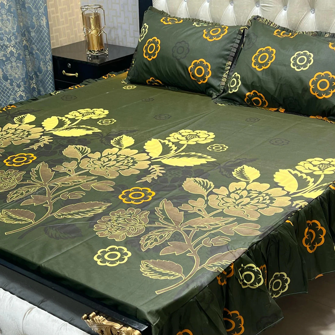 Geeni Frill Bedsheet Set 3pcs